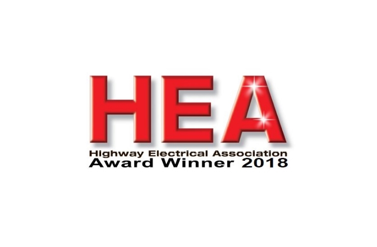 Highway Electrical Association Award Winner 2018 logo